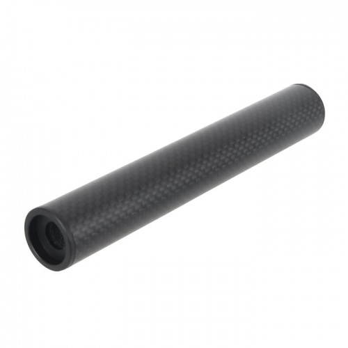 LayLax MODE-2 Carbon Fibre Slim Silencer 150mm Long