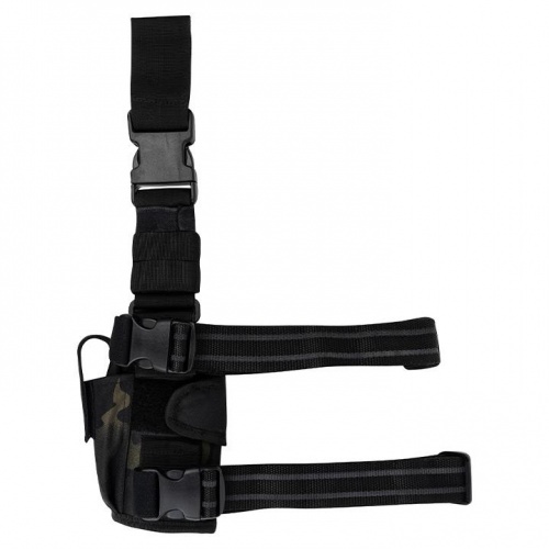 Viper Tactical Adjustable Leg Holster - VCAM Black Camo
