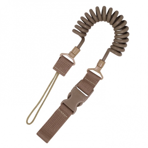 Special Ops Lanyard Pistol Bungee Sling Cord Tan - Viper Tactical