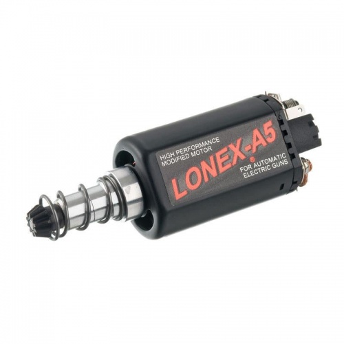 Lonex A5 Standard Speed / Medium Torque Airsoft Motor - Long Shaft