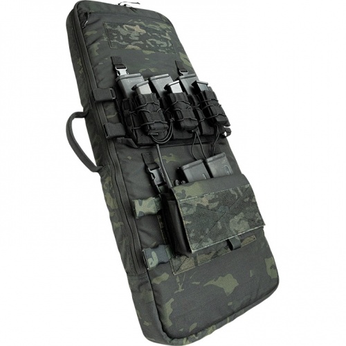 Buckle Up Gun Rifle Carrier Case Rucksack Black Camo - Viper Tactical