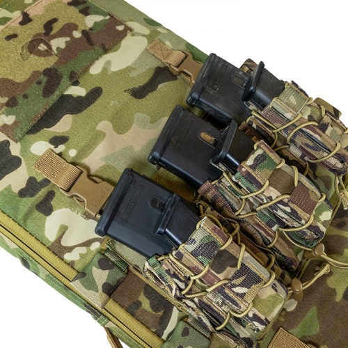 Buckle Up Gun Rifle Carrier Case Rucksack Woodland Camo VCAM - Viper Tactical
