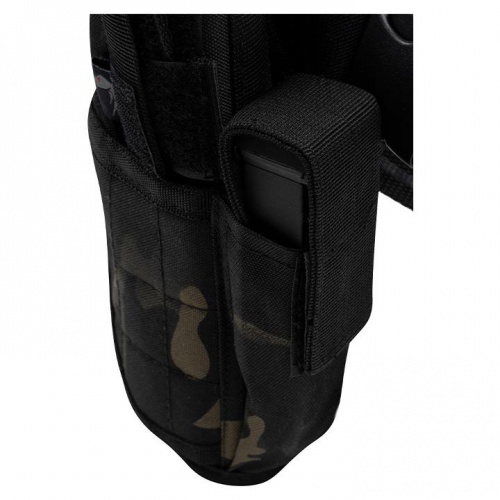 Viper Tactical Adjustable Leg Holster - VCAM Black Camo