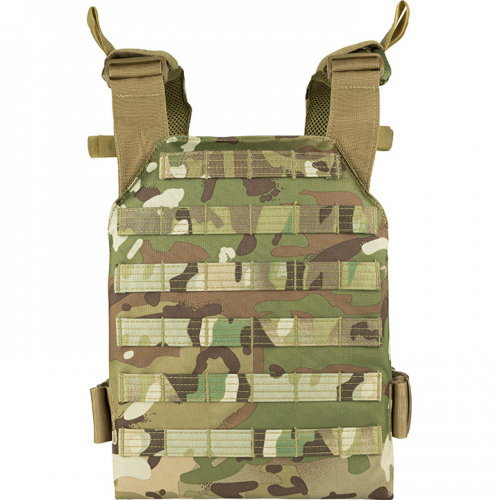 Viper Tactical Airsoft Elite Carrier Rig Vest MOLLE - Woodland Green Camo VCAM