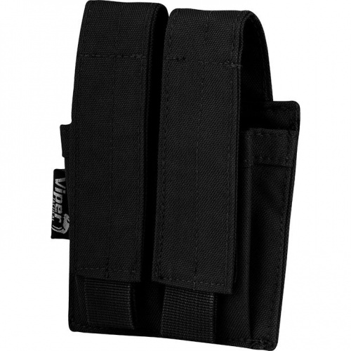Viper Tactical Modular Double Pistol Magazine Pouch - Black