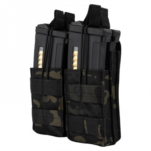 Viper Tactical Double Duo Rifle Magazine Pouch - VCAM Black