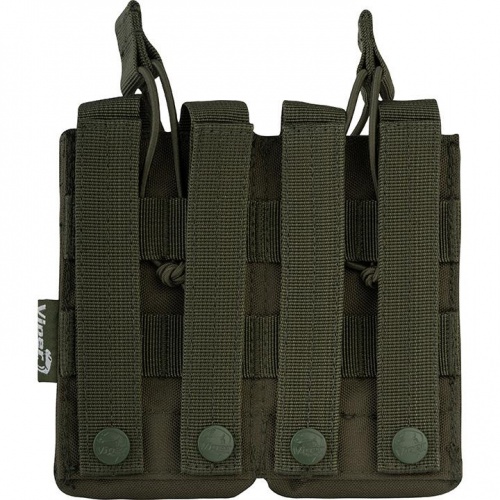 Viper Tactical Double Rifle Magazine Pouch - Green