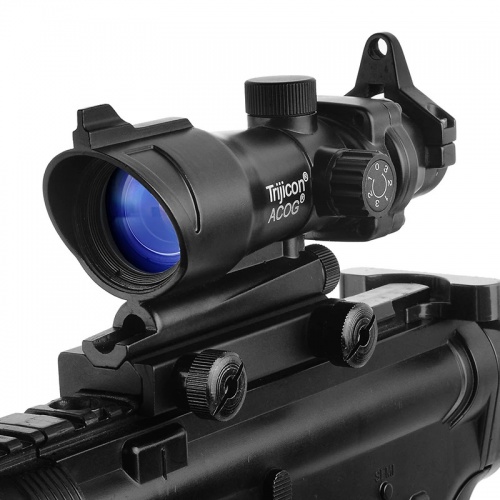 Airsoft Crosshair Optical ACOG Scope 1X32 Airsoft Central