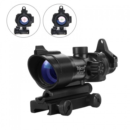 Airsoft Crosshair Optical ACOG Scope 1X32 Airsoft Central