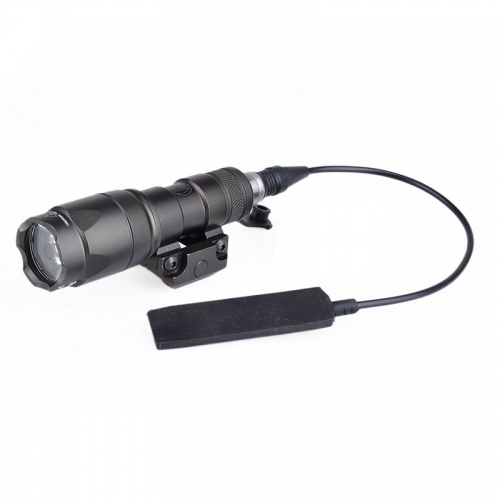 Airsoft M300C Black Torch CREE LED Mountable Flashlight Single Battery