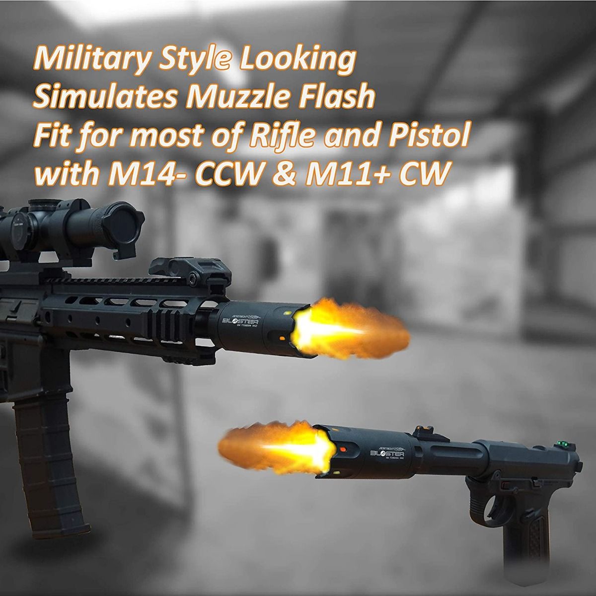 Acetech Blaster Airsoft Tracer Unit with Muzzle Flash Simulation