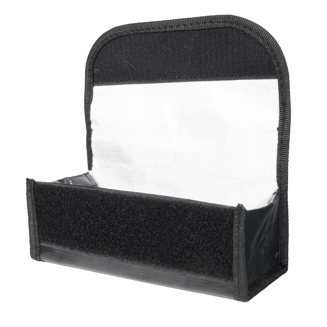 Nuprol LiPo Airsoft Battery Fire Retardant Charge Bag 18.5cm x 7.5cm x