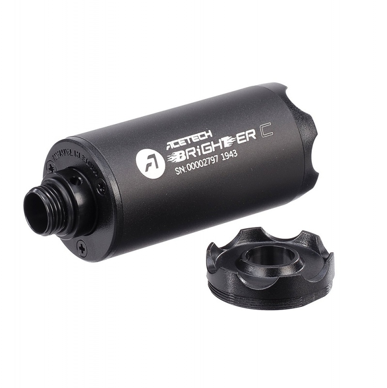 Traceur Airsoft ACETECH Bifrost - LED RGB, Filetage 14mm CCW, Étanche IP64, Type-C