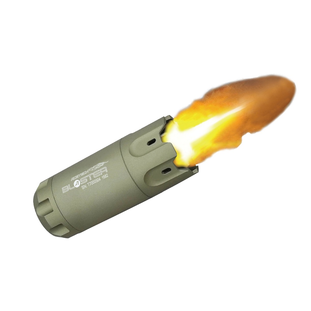 Acetech Blaster Airsoft Tracer Unit with Muzzle Flash Simulation Tan