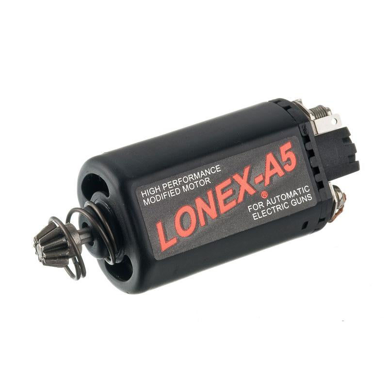 Lonex A5 Standard Speed / Medium Torque Airsoft Motor - Short Shaft