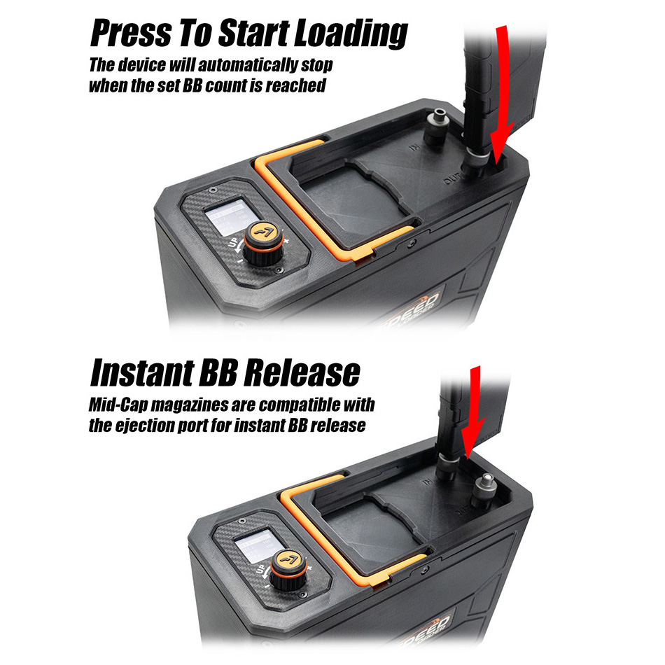 Tech Speed Key Loader Acetech 12,000 Round Electric Airsoft Speed Loader - Airsoft Central