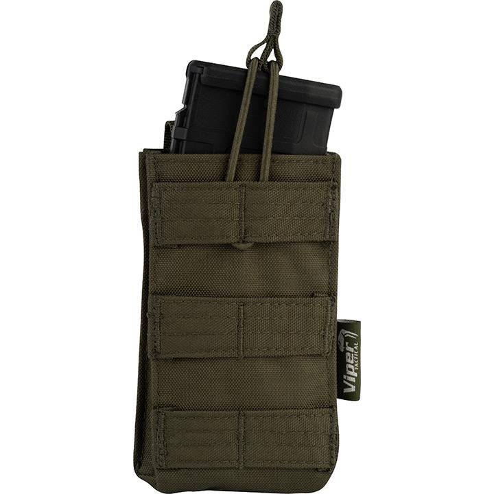 thumbnail interactive-video image 1 of Tactical Molle Single Rifle Magazine Pouch – L Size – Holster Holder – Made In China 1 of 4