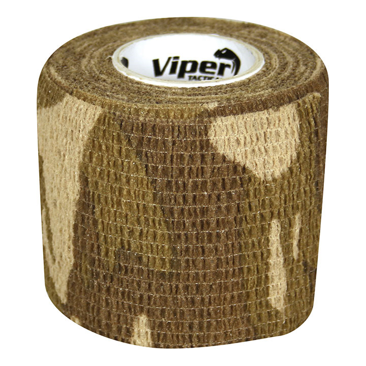 Airsoft Barrel Fabric Adhesive Wrap Tape Black Viper Tactical - VCAM