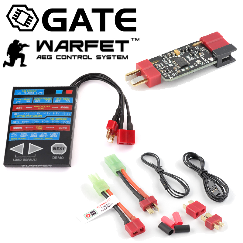 Gate WARFET 1.1 Airsoft Plug and Play MOSFET With Programming Card