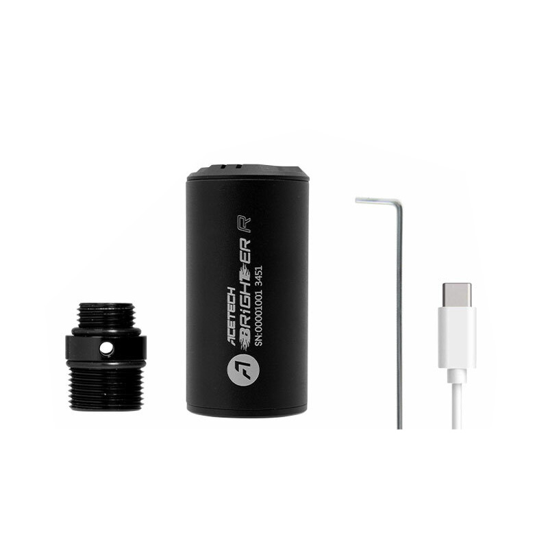 ACETECH Tracer Einheit Bifrost BT mit 14mm CCW Negativgewinde M14 zu M11 Adapter geeignet für grüne/rote BBS LED Strahl