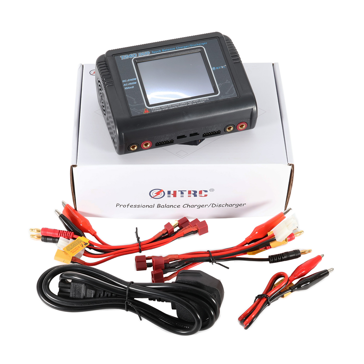 T240 Duo NiMh & LiPo Balance Dual Airsoft Battery Charger - Airsoft Central