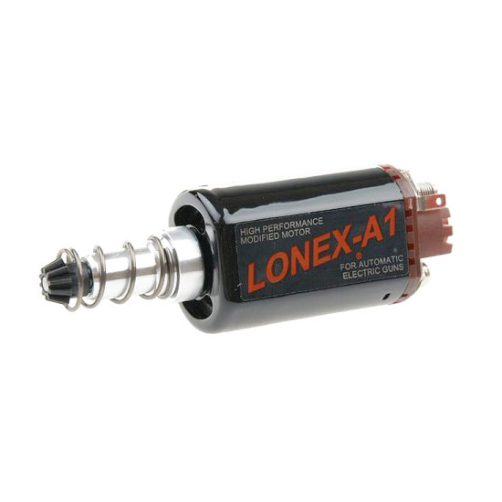 Lonex A1 Infinite Torque-Up and High Speed Airsoft Motor 36K RPM - Long Shaft