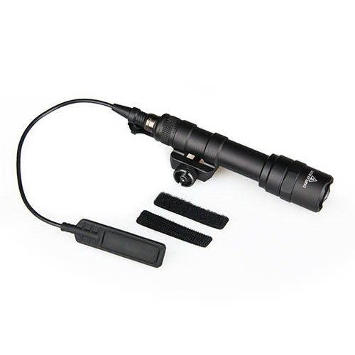 Airsoft M600C Torch CREE LED Twin Battery Mountable Flashlight Black ...