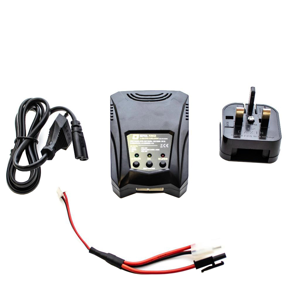 Nuprol NiMH / LiPo / LiFePO Airsoft Battery Charger Airsoft Central
