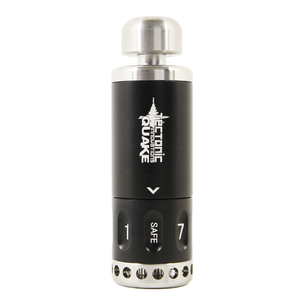 Tectonic Innovations Quake 8 Way Blank Firing Airsoft Grenade Black