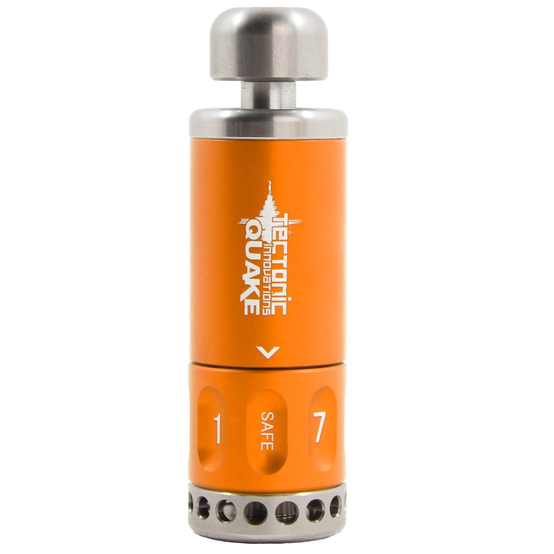 Tectonic Innovations Quake 8 Way Blank Firing Airsoft Grenade Orange
