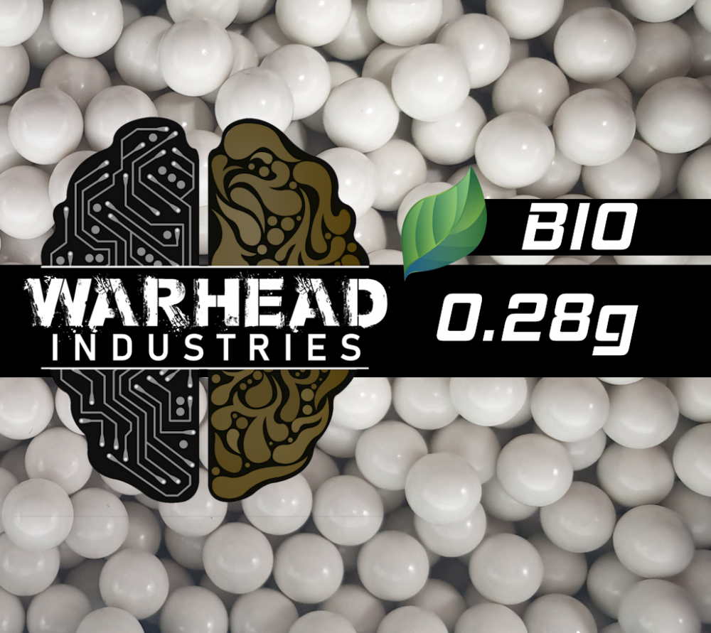 Warhead Delta Bio BB Airsoft Biodegradable Ammo 0.32G 3,125 Rounds 1KG Bag
