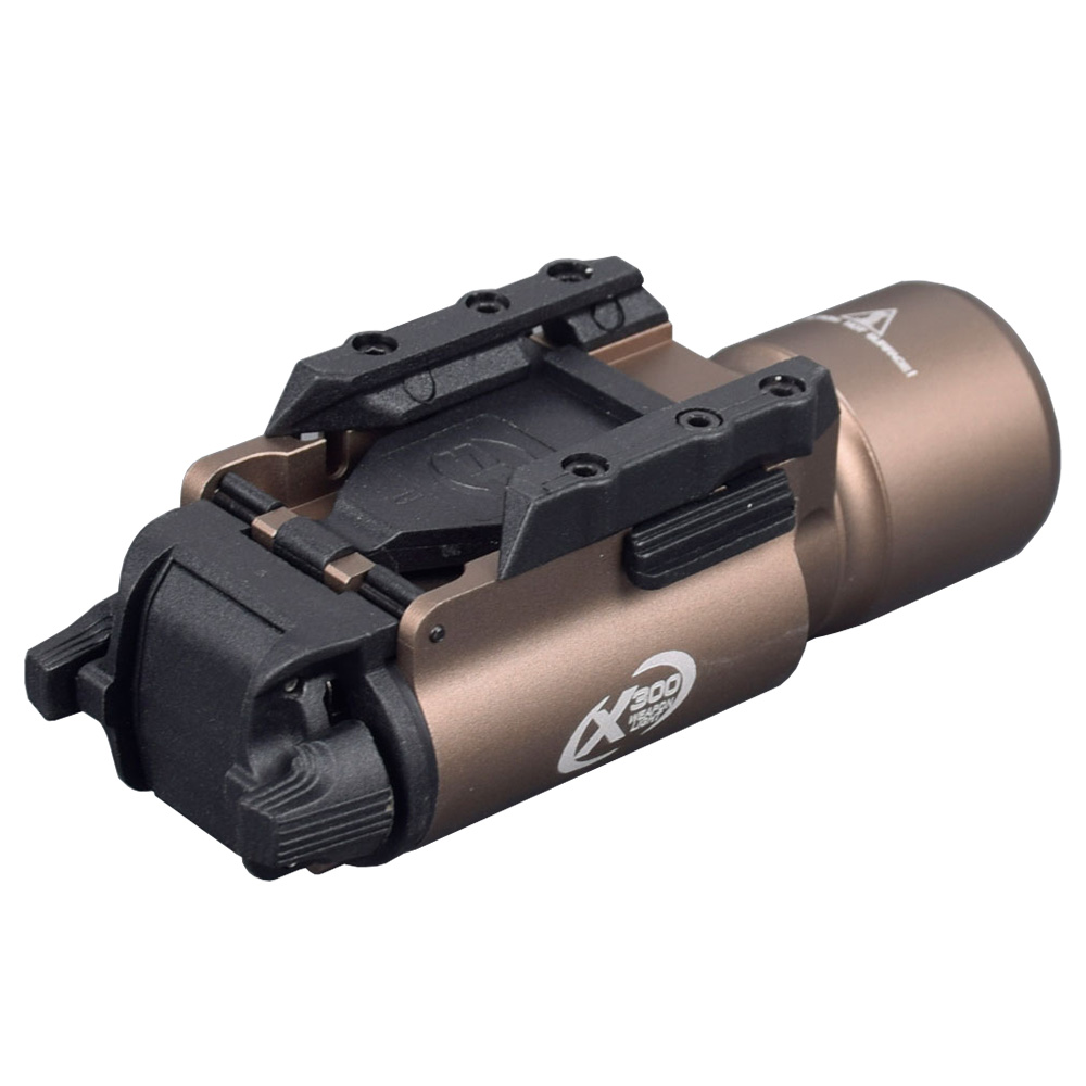 Airsoft X300 LED Torch Tan Airsoft Central