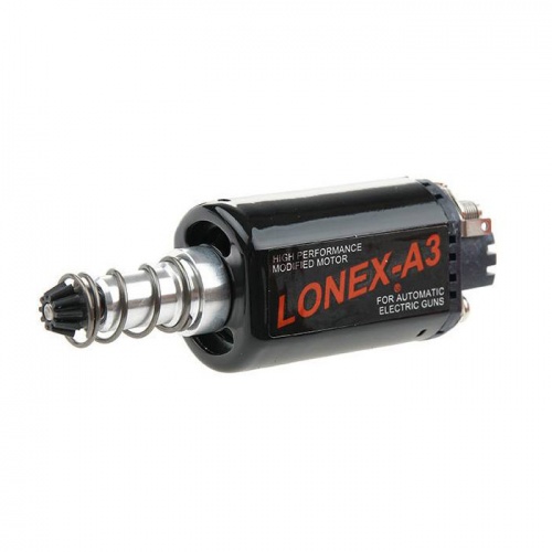 Lonex A3 Infinite High Speed Airsoft Motor 38K RPM - Long Shaft
